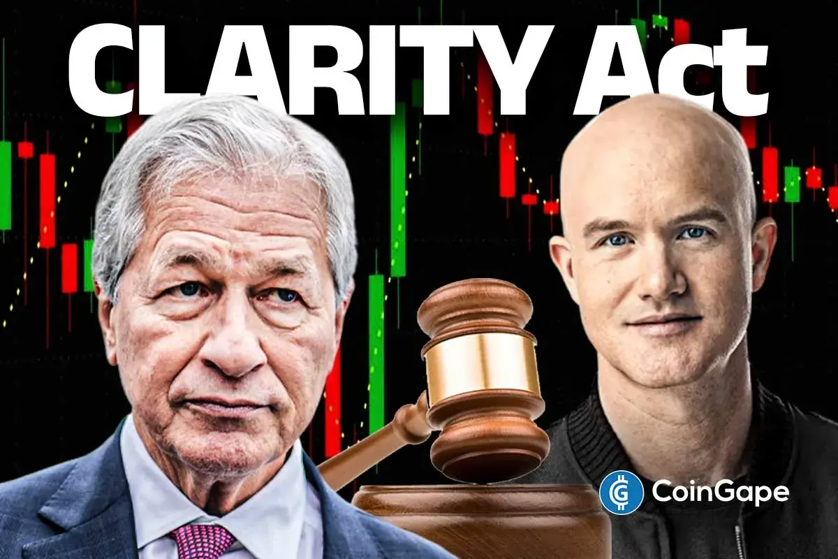 Jamie Dimon Tells Crypto Firms To ‘Become A Bank’ If They Want To Offer Rewards Amid CLARITY Act Standoff