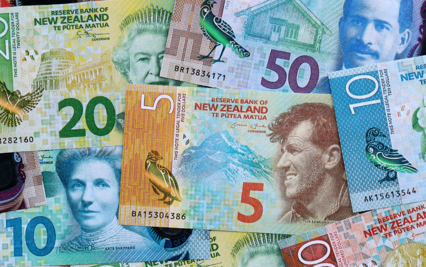 New Zealand Dollar Falls as Forex Risks Return
